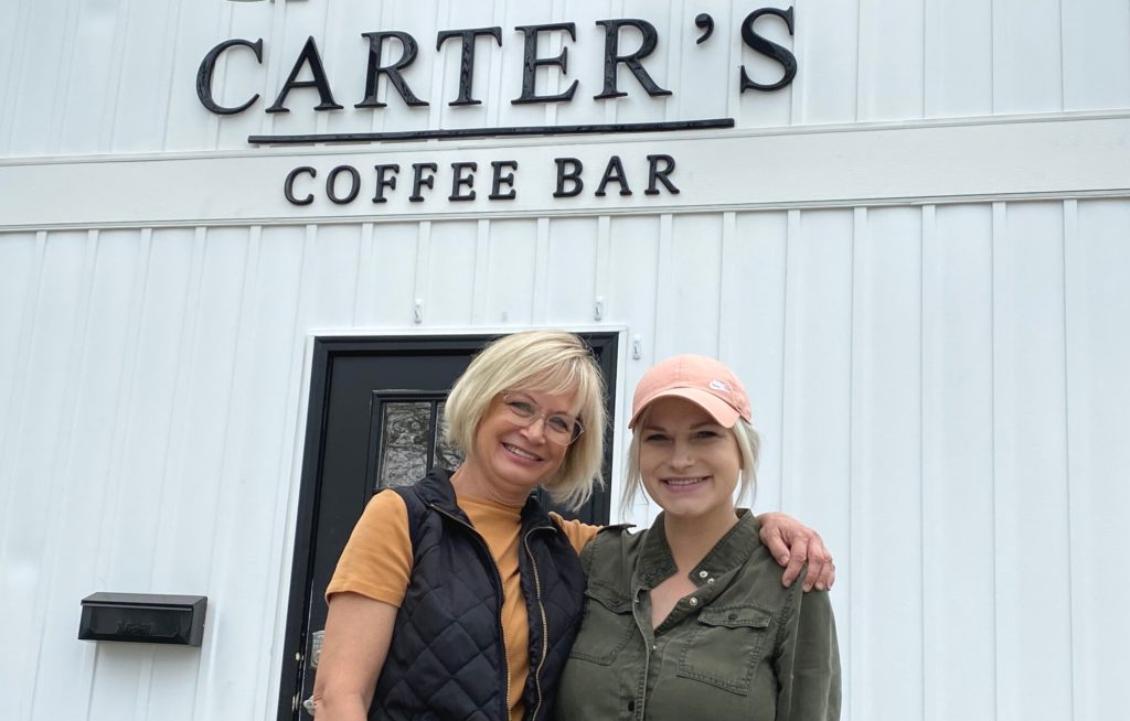 owners of Carter's Coffee Bar