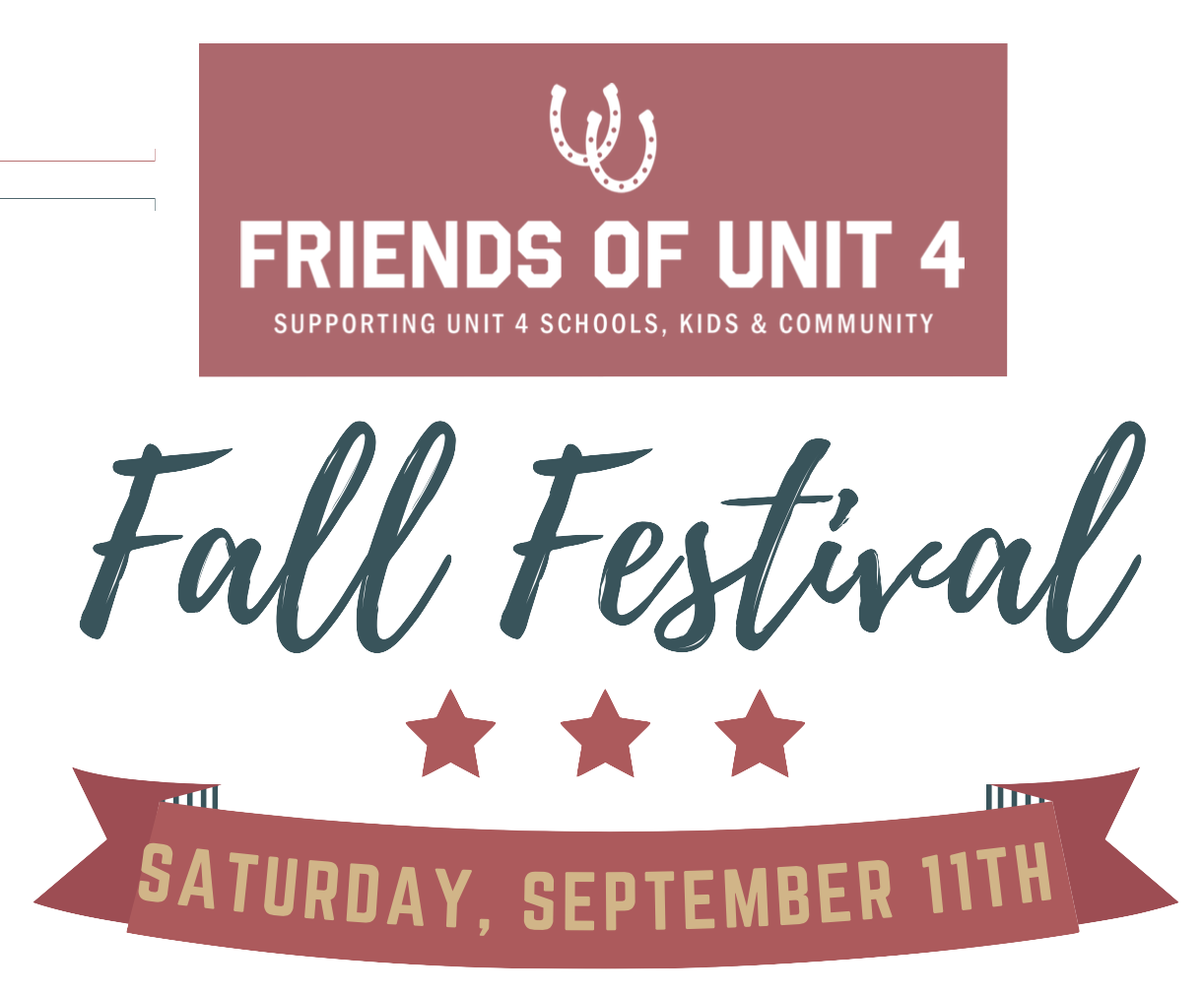 Friends of Unit 4 Fall Festival