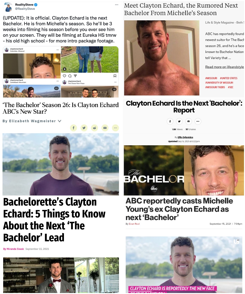 Clayton Echard collage