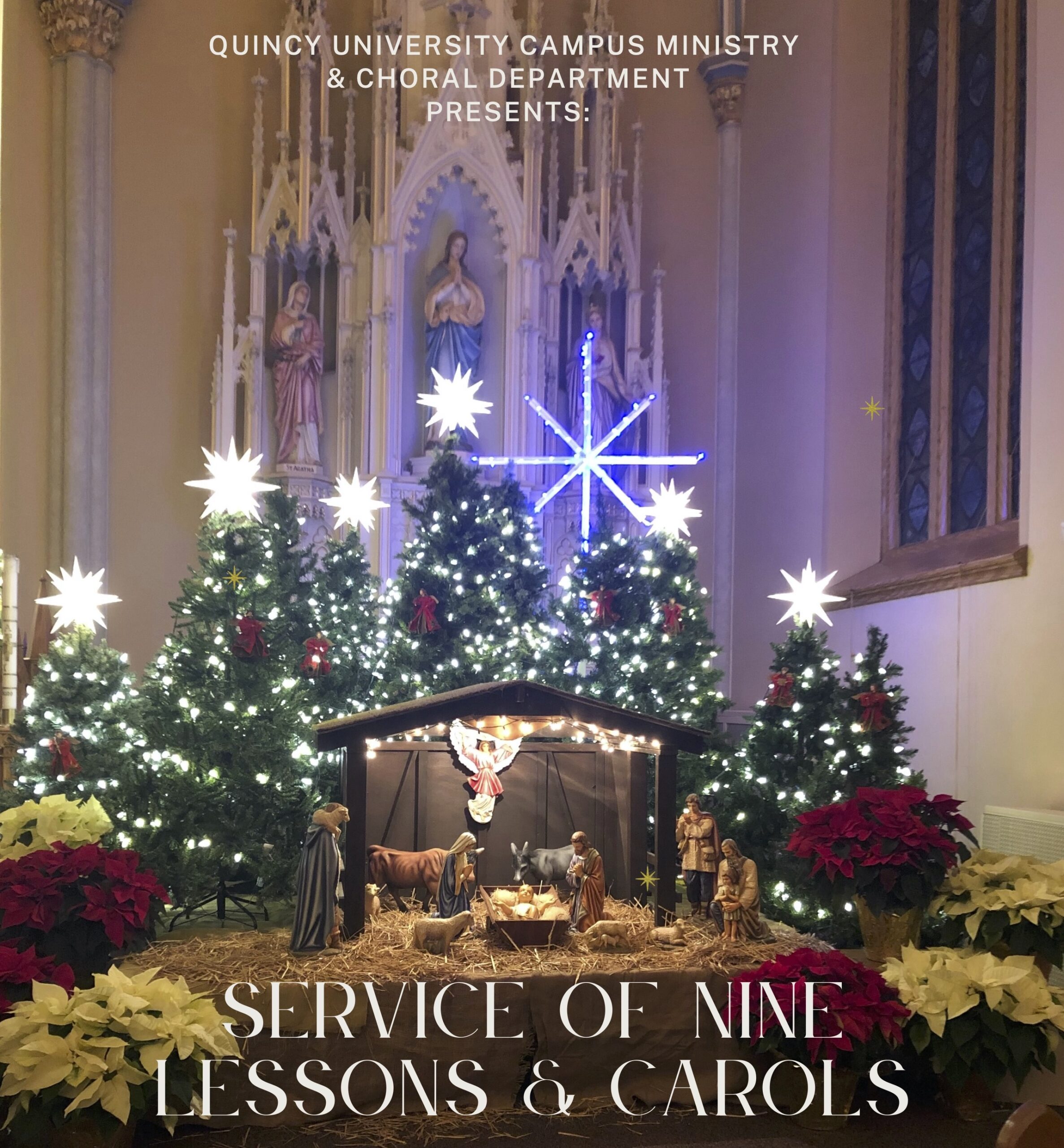 Service of nine Lessons and Carols (flyer)