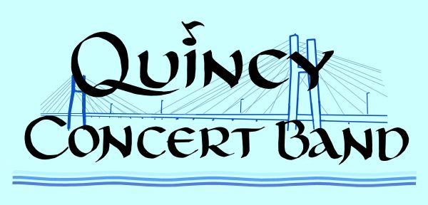 Quincy Concert Band logo blue web
