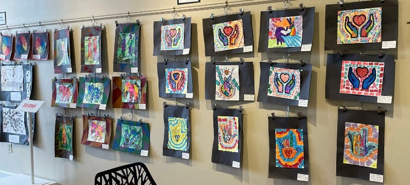 Works by select students from Hannibal's public and parochial schools are display at the Hannibal Arts Council.