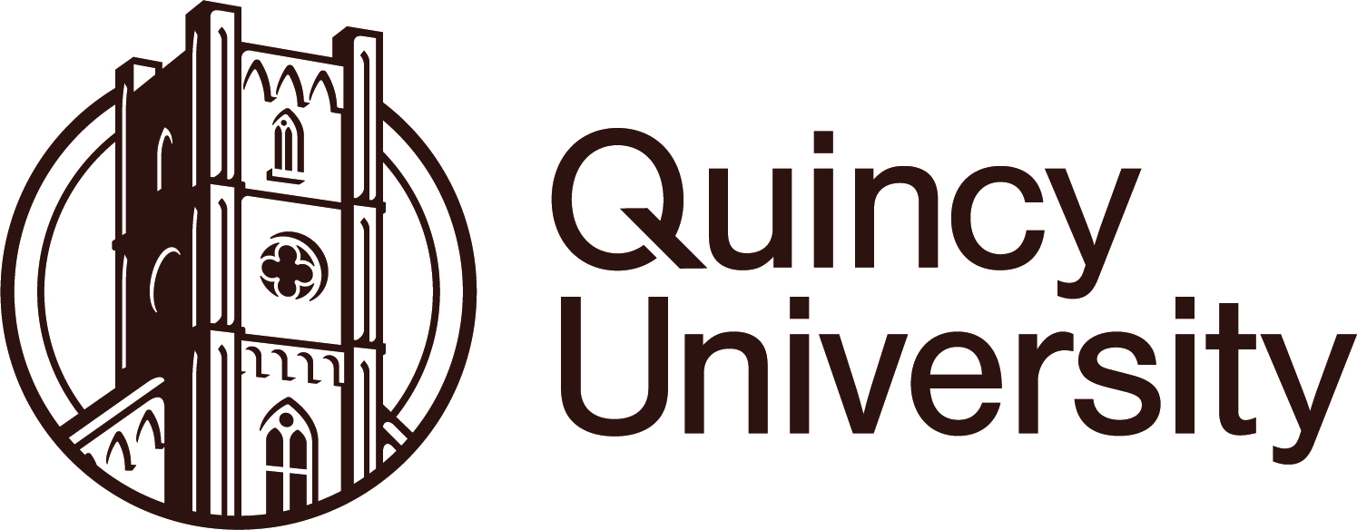 Quincy University logo Quincy University logo