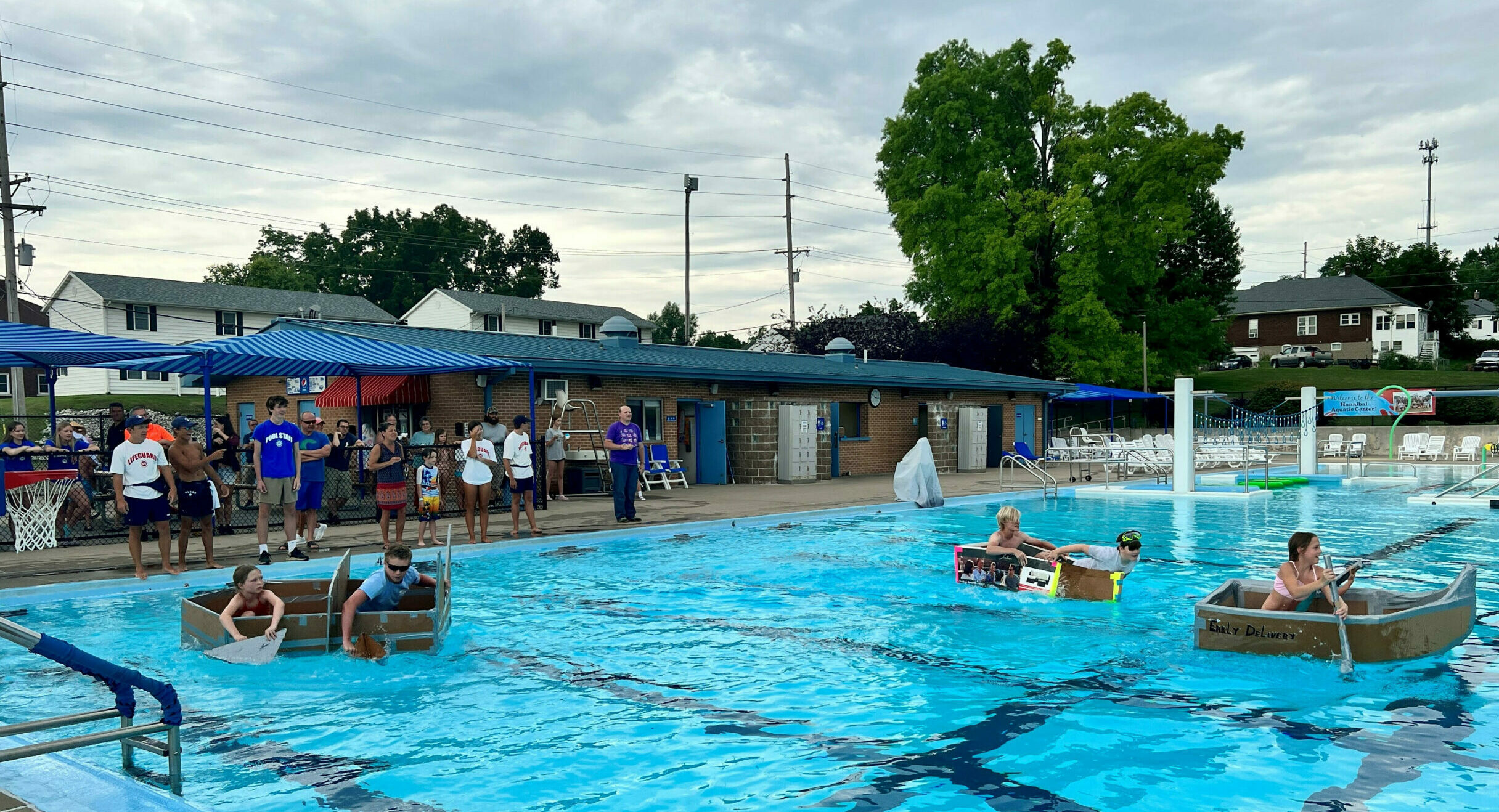 cardboard boats