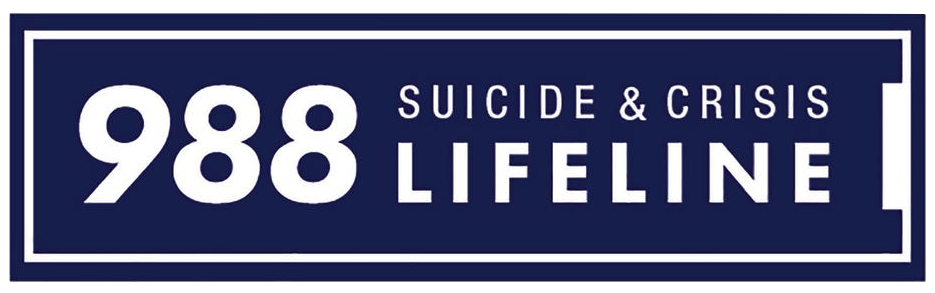 988 suicide lifeline logo
