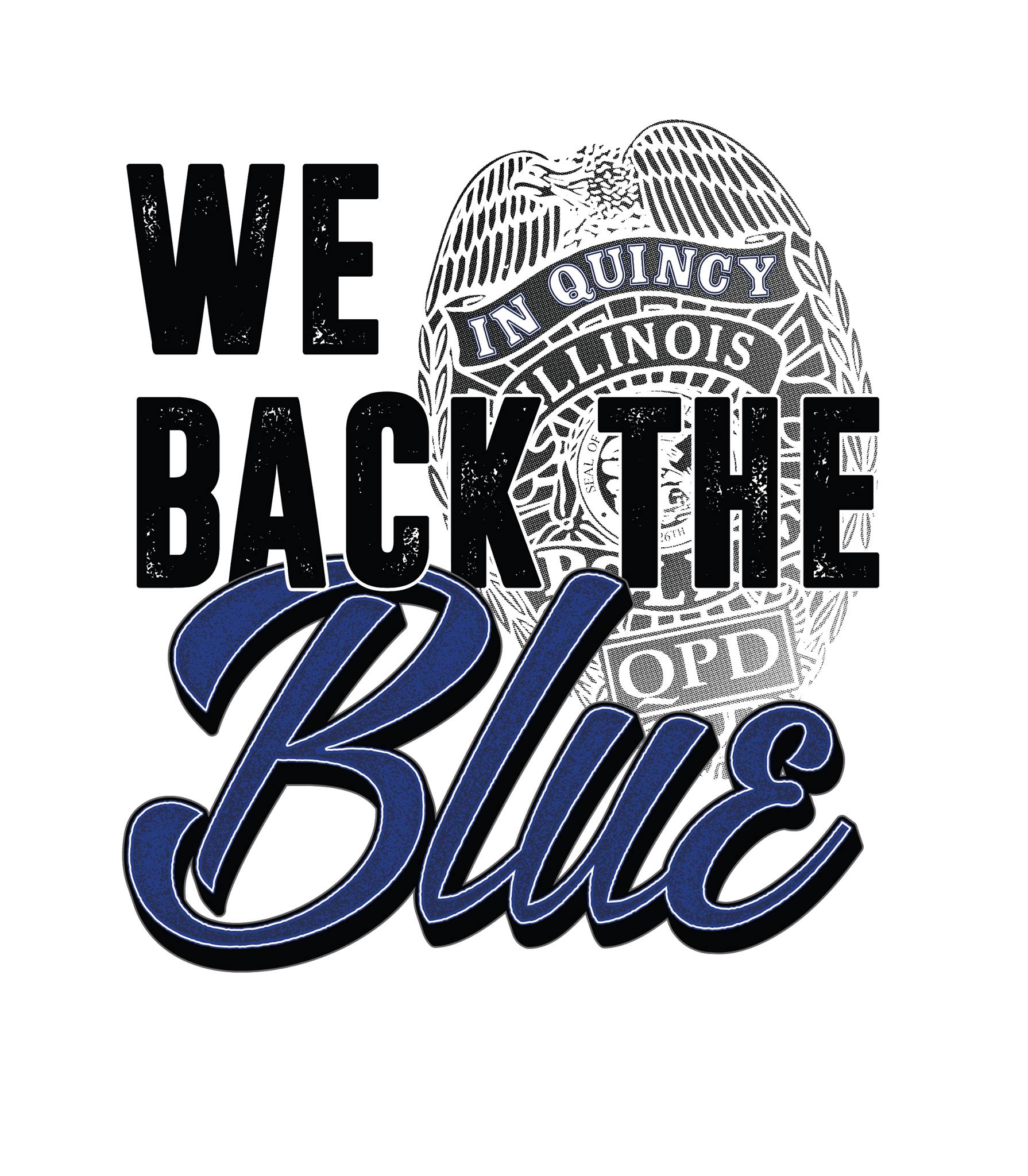 back the blue