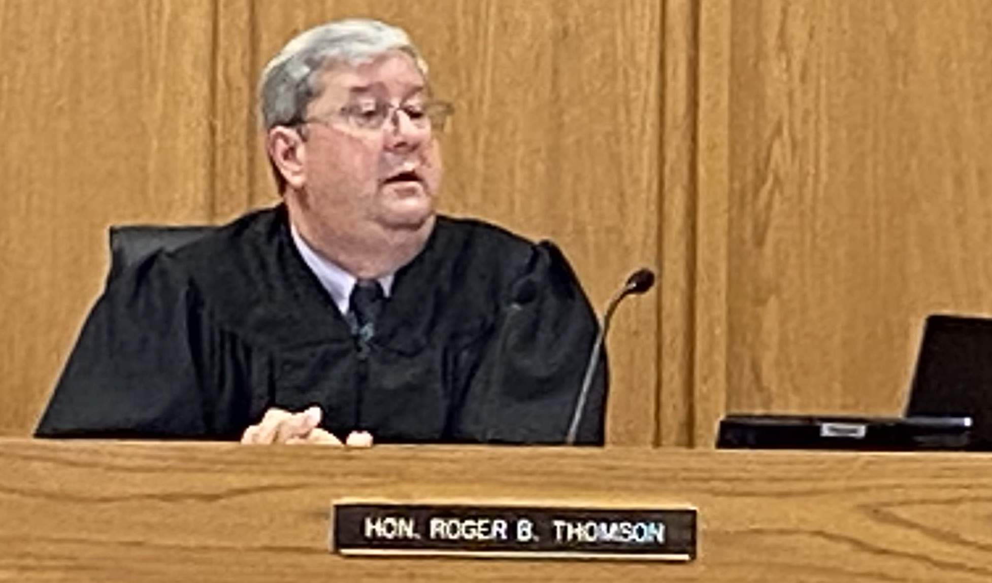 Judge Roger Thomson