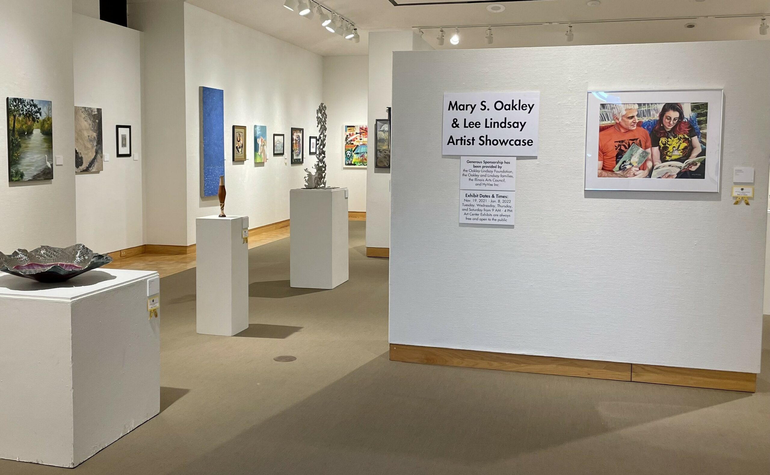 Quincy Art Center seeking local artwork for Mary S. Oakley and Lee Lindsay  Artist Showcase – Muddy River News