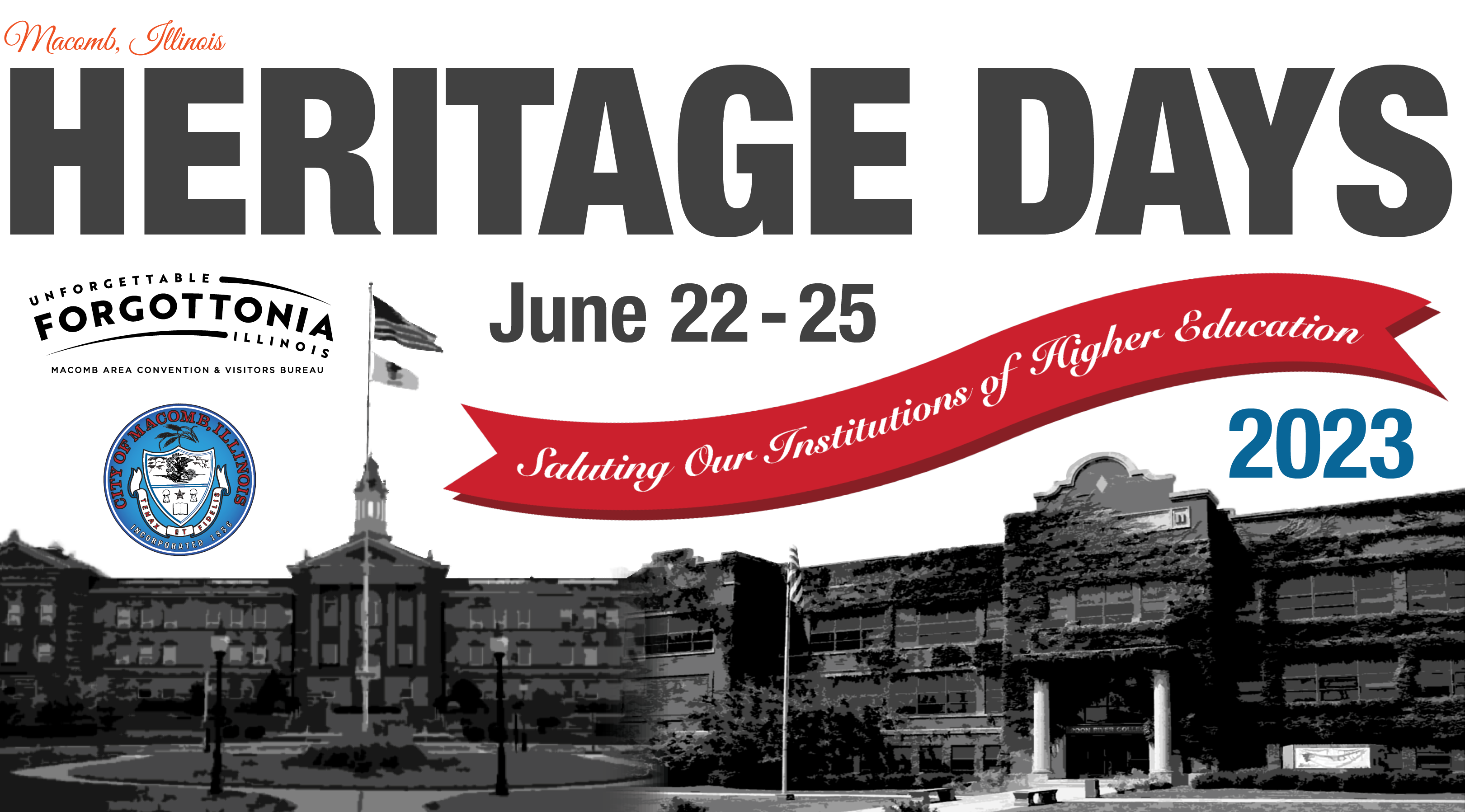 Heritage Days festival on June 2225 to salute higher