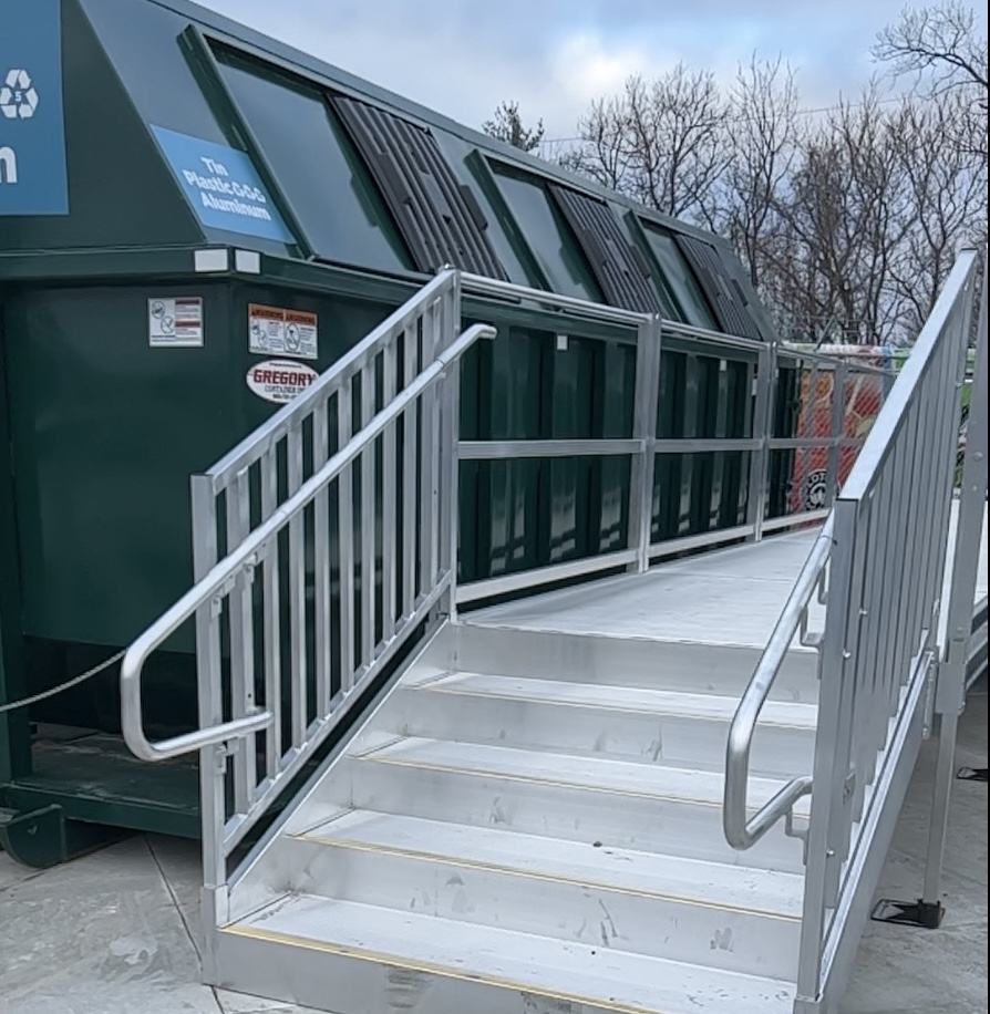 recycling handicapped accessible