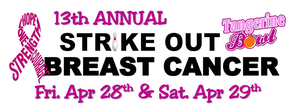 Registration open for 'Strike Out Breast Cancer' on April 28-29 at  Tangerine Bowl – Muddy River News