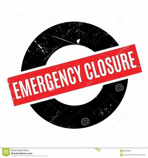 emergency closure