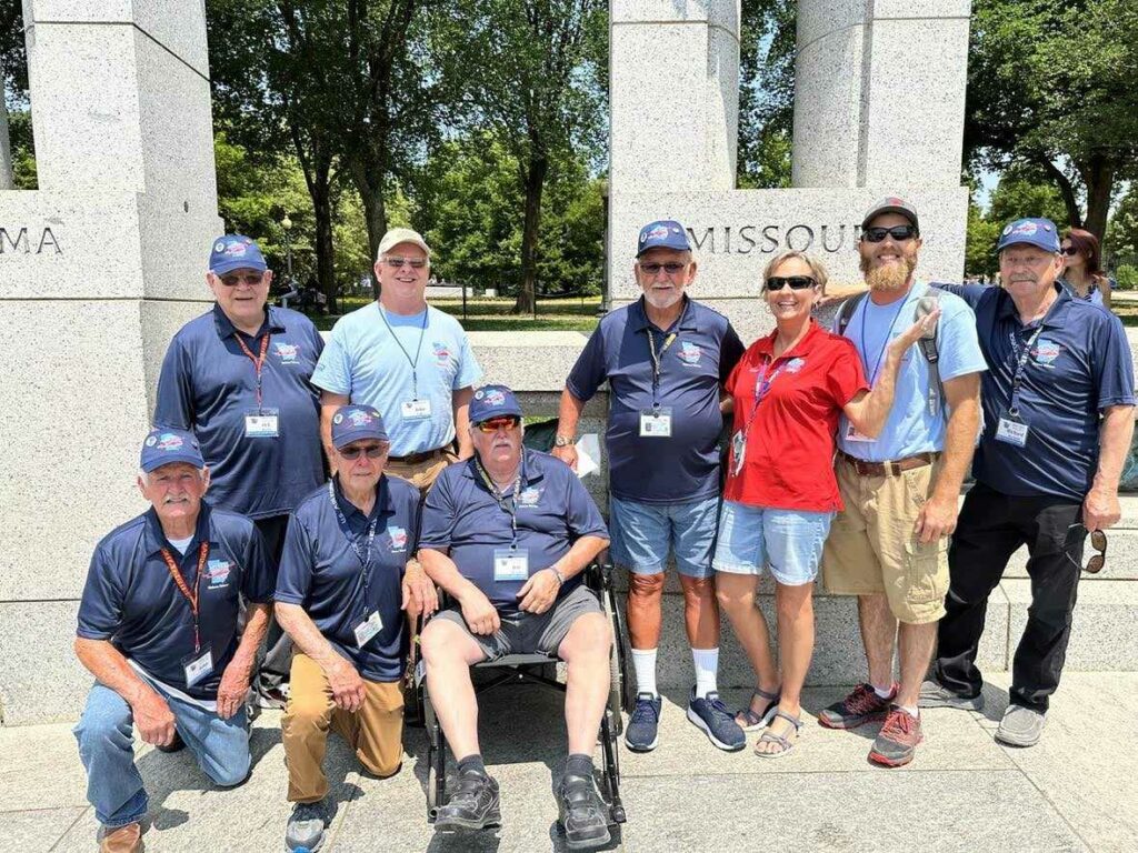 'These veterans are the backbone of our country and our freedom