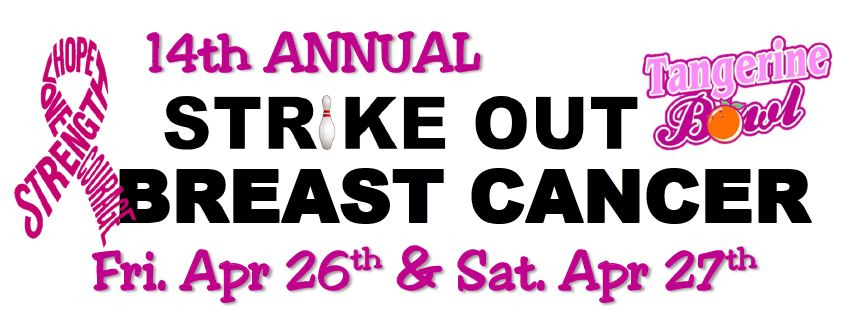 14th Annual Strike Out Breast Cancer logo
