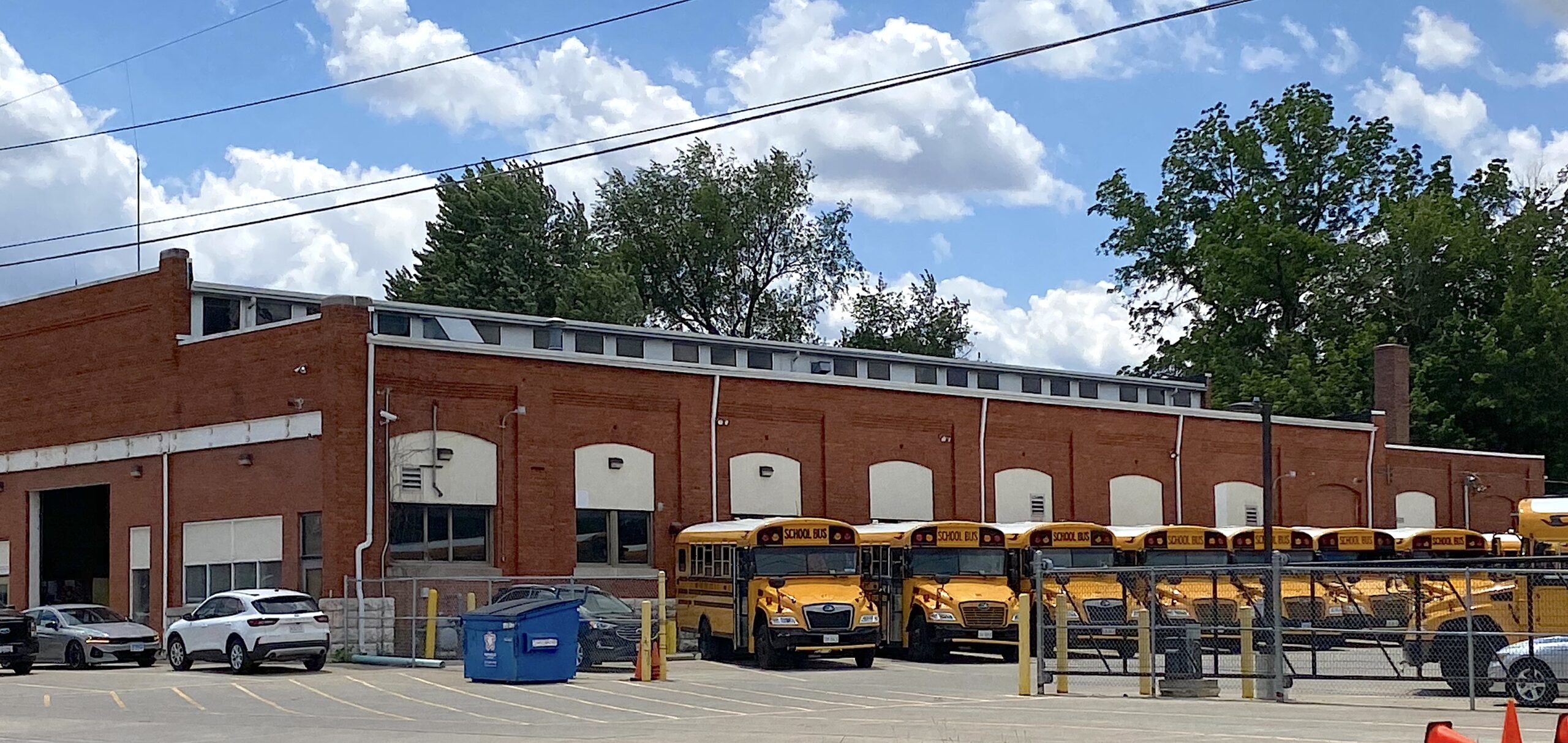 Bus barn