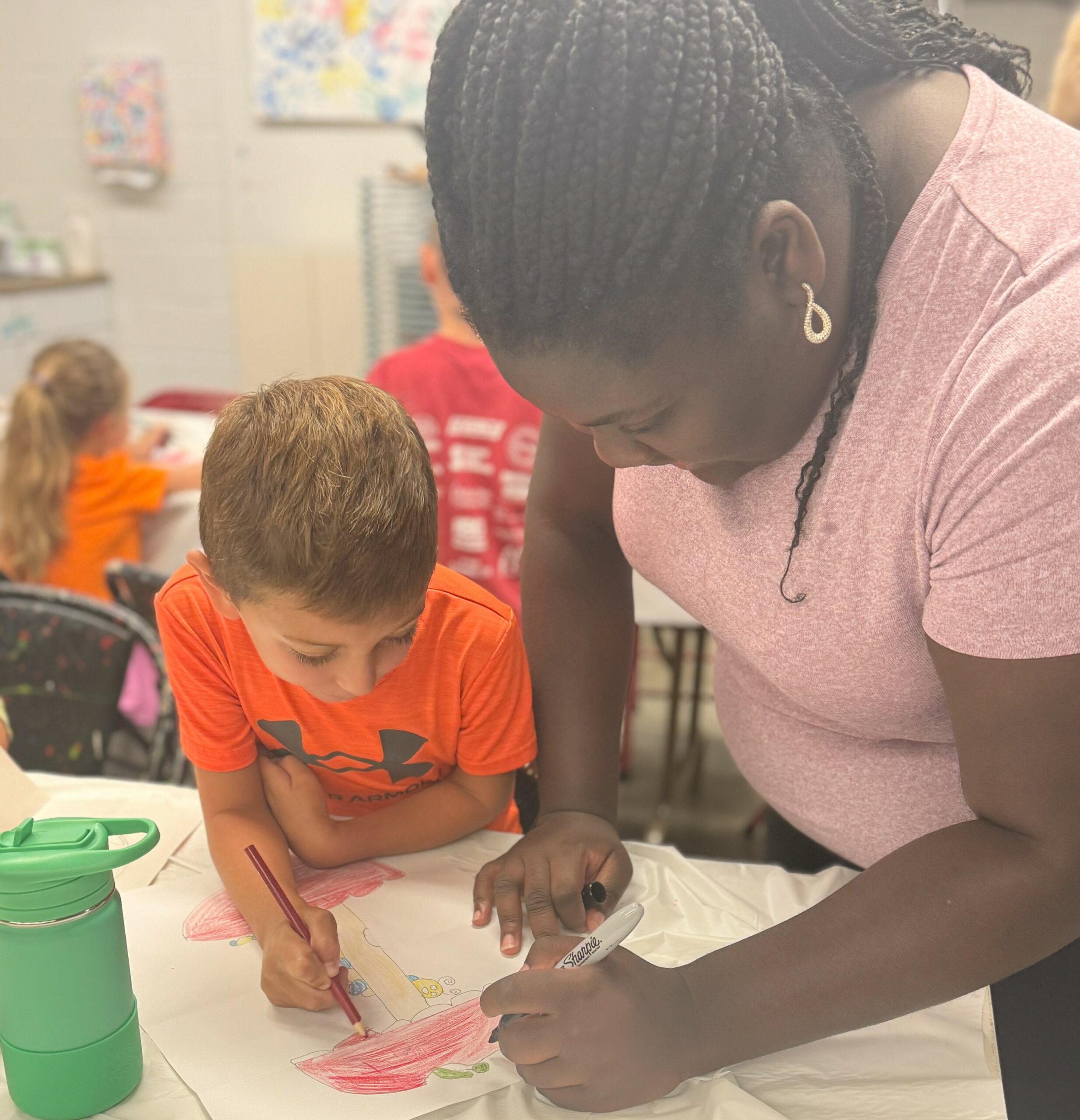 Summer youth high school staff participate in educational programs at Quincy Art Center – Muddy River News