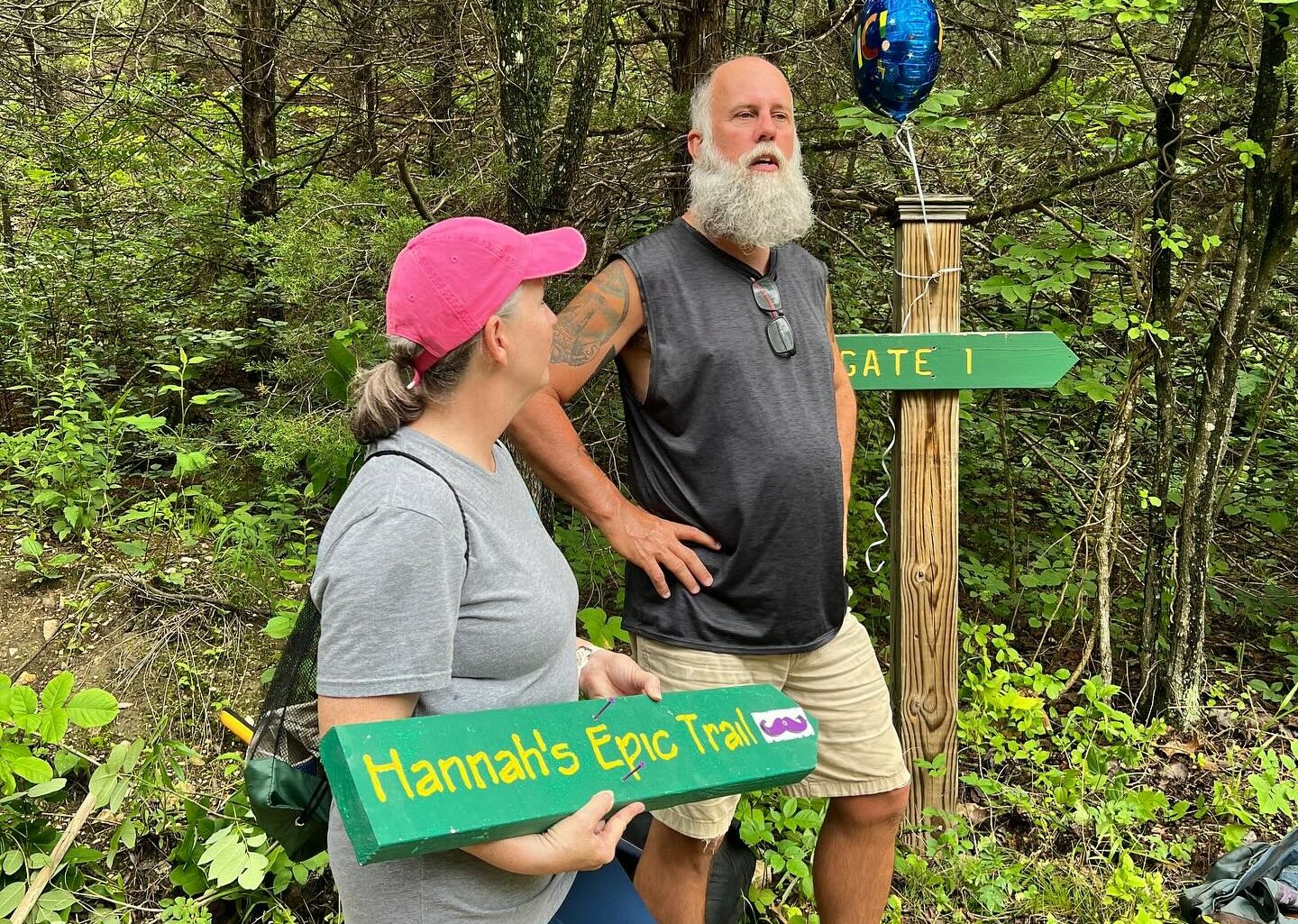 Hannah's epic trail