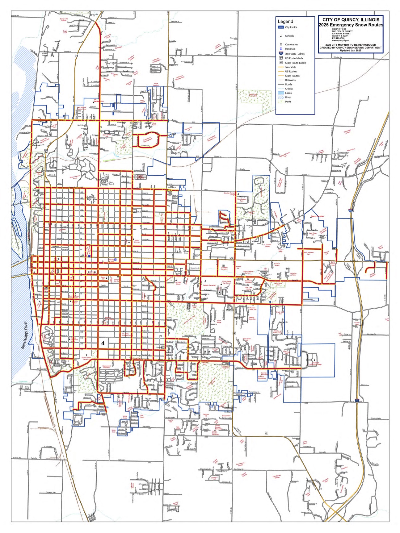 Snow Emergency Routes