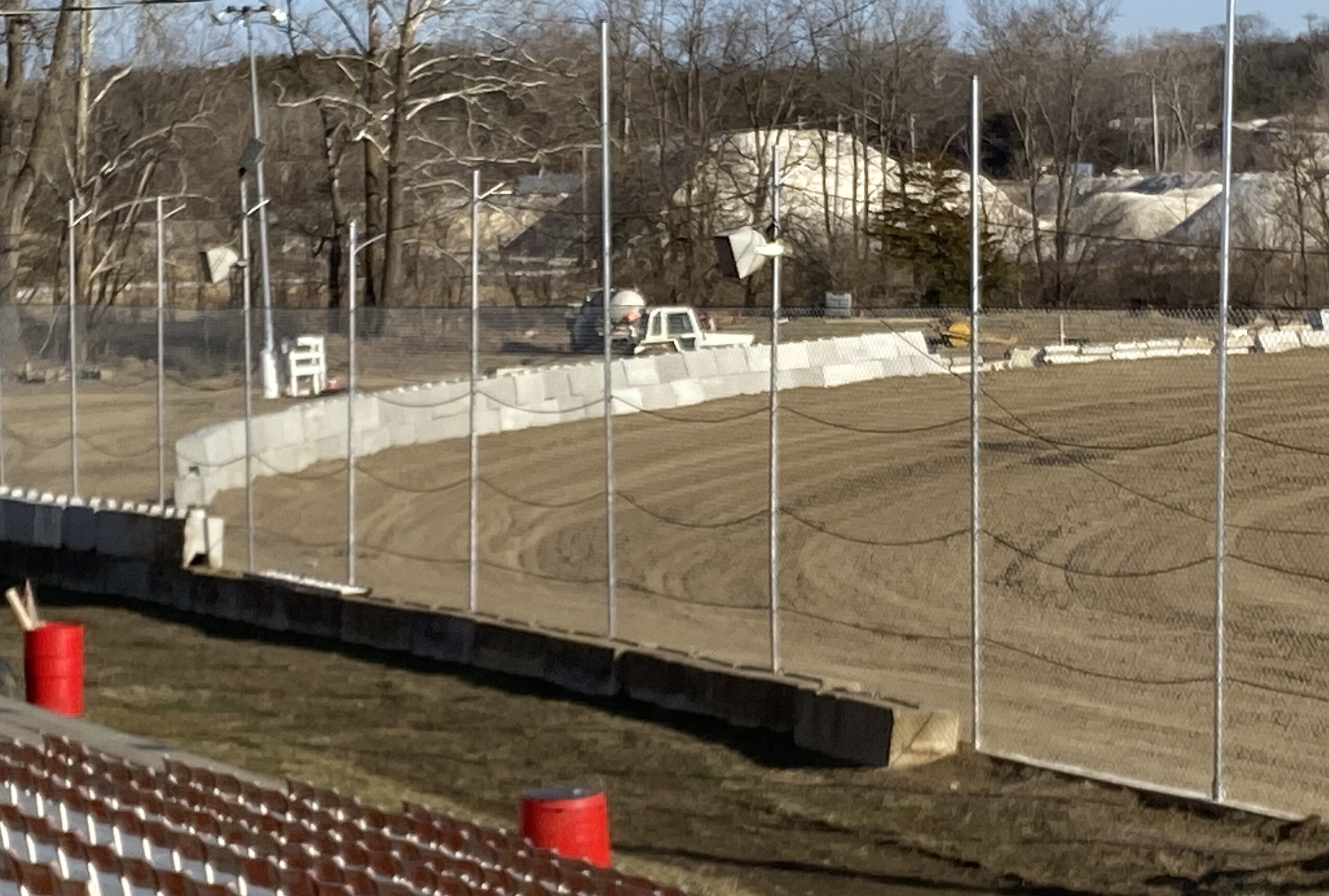 Quincy Raceways wall