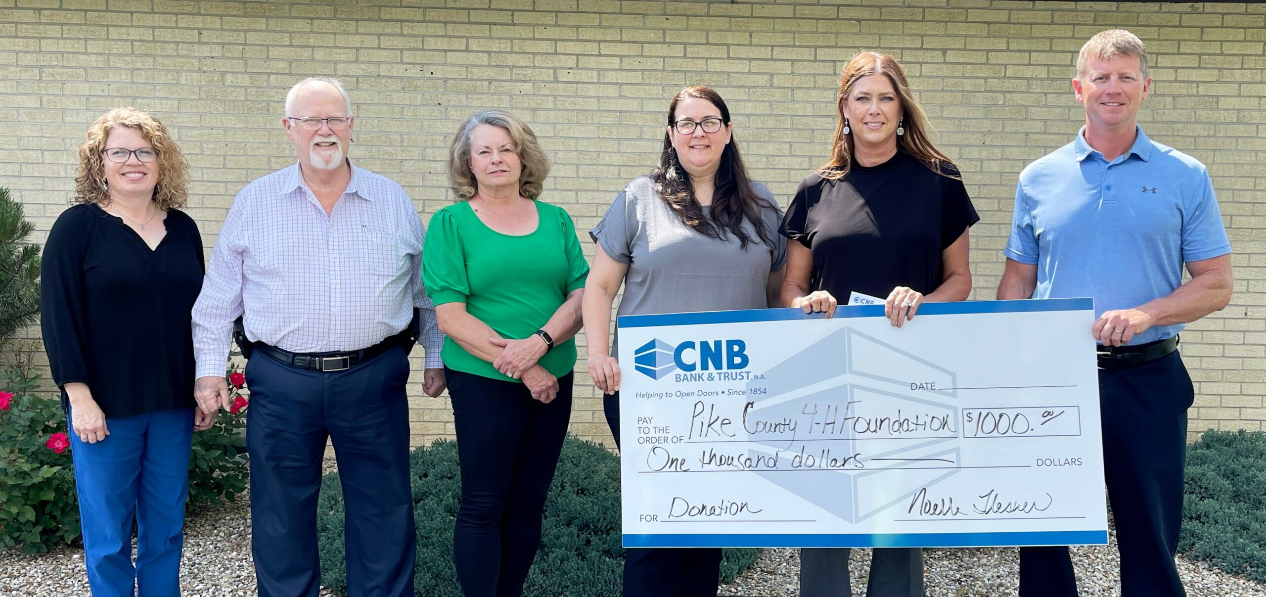 CNB Bank Donation